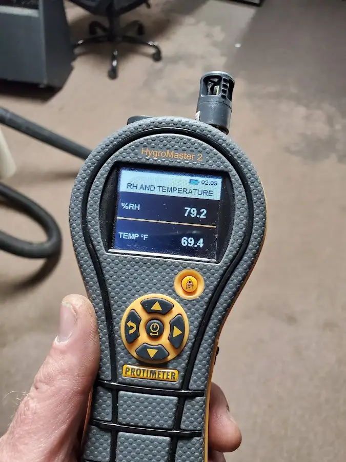 Moisture meter humidity assessment for Fire & Smoke Damage Restoration in Norwell